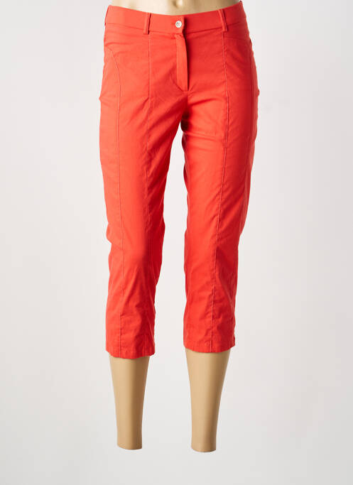 Pantacourt orange GUY DUBOUIS femme