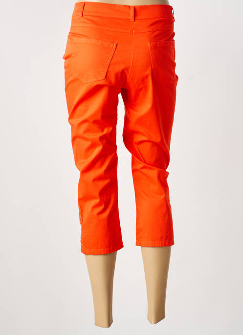 Pantacourt orange GUY DUBOUIS femme