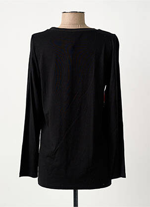 T-shirt manches longues manches longues noir GUY DUBOUIS femme