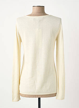 Pull coupe droite manches longues beige ANANKE femme