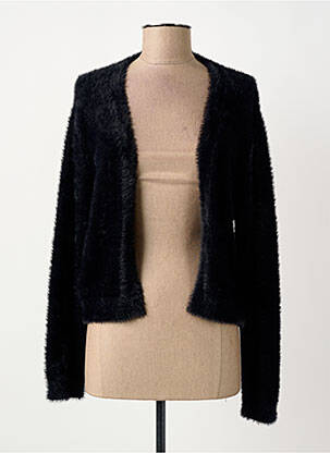 Gilet manches longues coupe cintrée noir BARBARA LEBEK femme