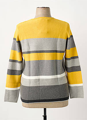 Pull coupe droite manches longues jaune THOMAS RABE femme