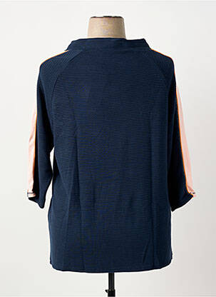 Pull coupe droite manches longues bleu BETTY BARCLAY femme