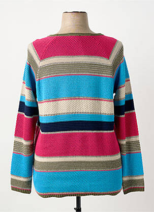Pull coupe droite manches longues bleu THOMAS RABE femme