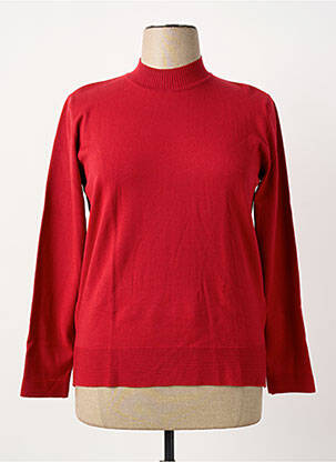 Pull manches longues manches longues rouge BARBARA LEBEK femme