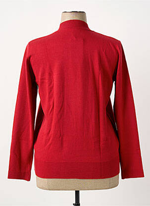 Pull manches longues manches longues rouge BARBARA LEBEK femme