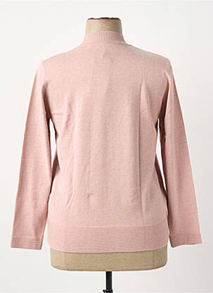 Pull coupe droite manches longues rose BARBARA LEBEK femme