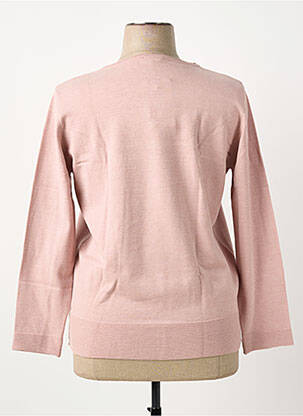 Pull coupe droite manches longues rose BARBARA LEBEK femme