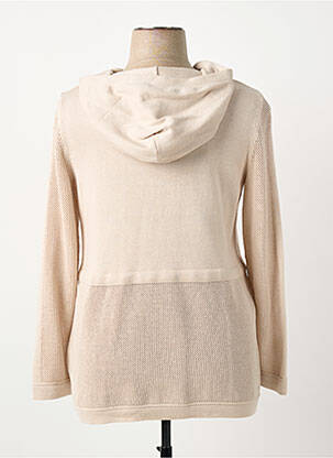 Veste casual coupe cintrée beige BARBARA LEBEK femme