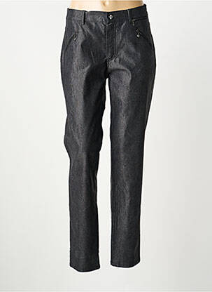 Pantalon slim stretch taille normale noir ANNA MONTANA femme