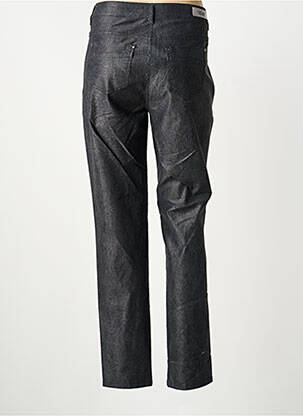 Pantalon slim stretch taille normale noir ANNA MONTANA femme