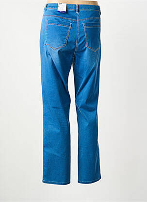 Jeans coupe droite stretch taille normale bleu FRANK WALDER femme