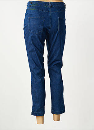 Pantalon 7/8 stretch taille normale bleu ANANKE femme
