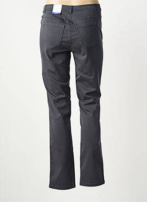 Pantalon droit stretch taille normale gris FRANK WALDER femme