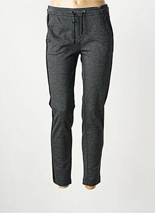Jogging slim taille normale noir ANNA MONTANA femme