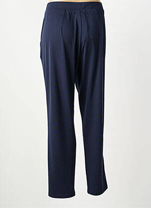 Pantalon droit stretch taille normale bleu BARBARA LEBEK femme