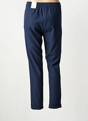 Pantalon slim taille élastique taille normale bleu FRANK WALDER femme
