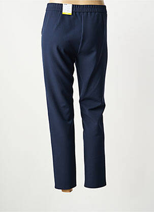 Pantalon 7/8 stretch taille normale bleu FRANK WALDER femme