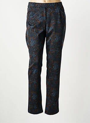 Pantalon slim taille élastique taille normale noir GUY DUBOUIS femme