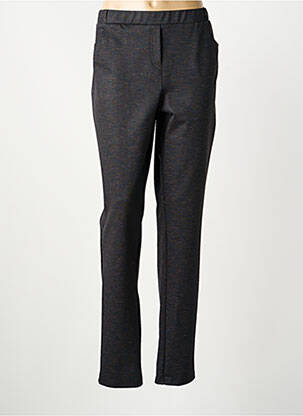 Pantalon slim taille élastique taille normale noir GUY DUBOUIS femme