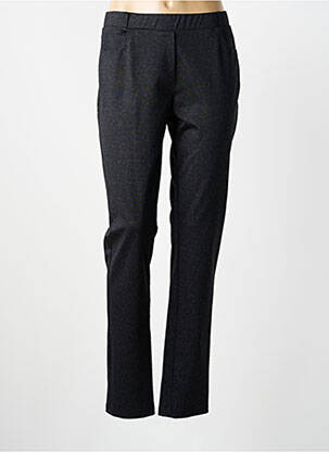 Pantalon slim taille élastique taille normale noir GUY DUBOUIS femme