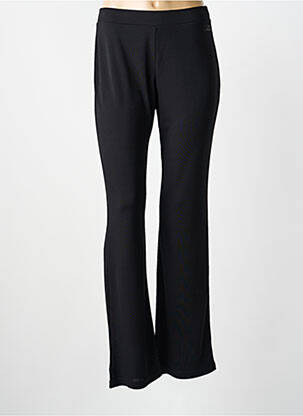 Pantalon droit stretch taille normale noir FUEGOLITA femme