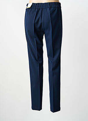 Pantalon slim taille élastique taille normale bleu FRANK WALDER femme