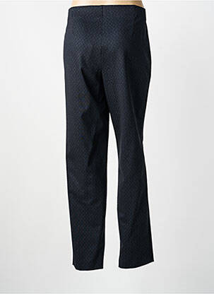 Pantalon droit stretch taille normale bleu GUY DUBOUIS femme