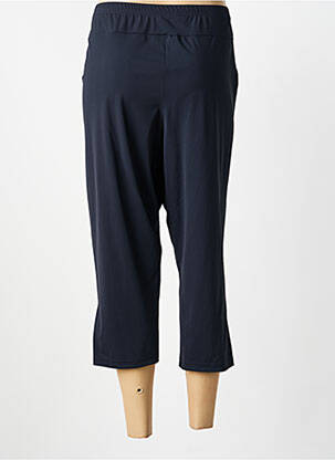 Pantacourt stretch taille normale bleu GUY DUBOUIS femme