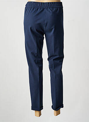 Pantalon droit stretch taille normale bleu FRANK WALDER femme