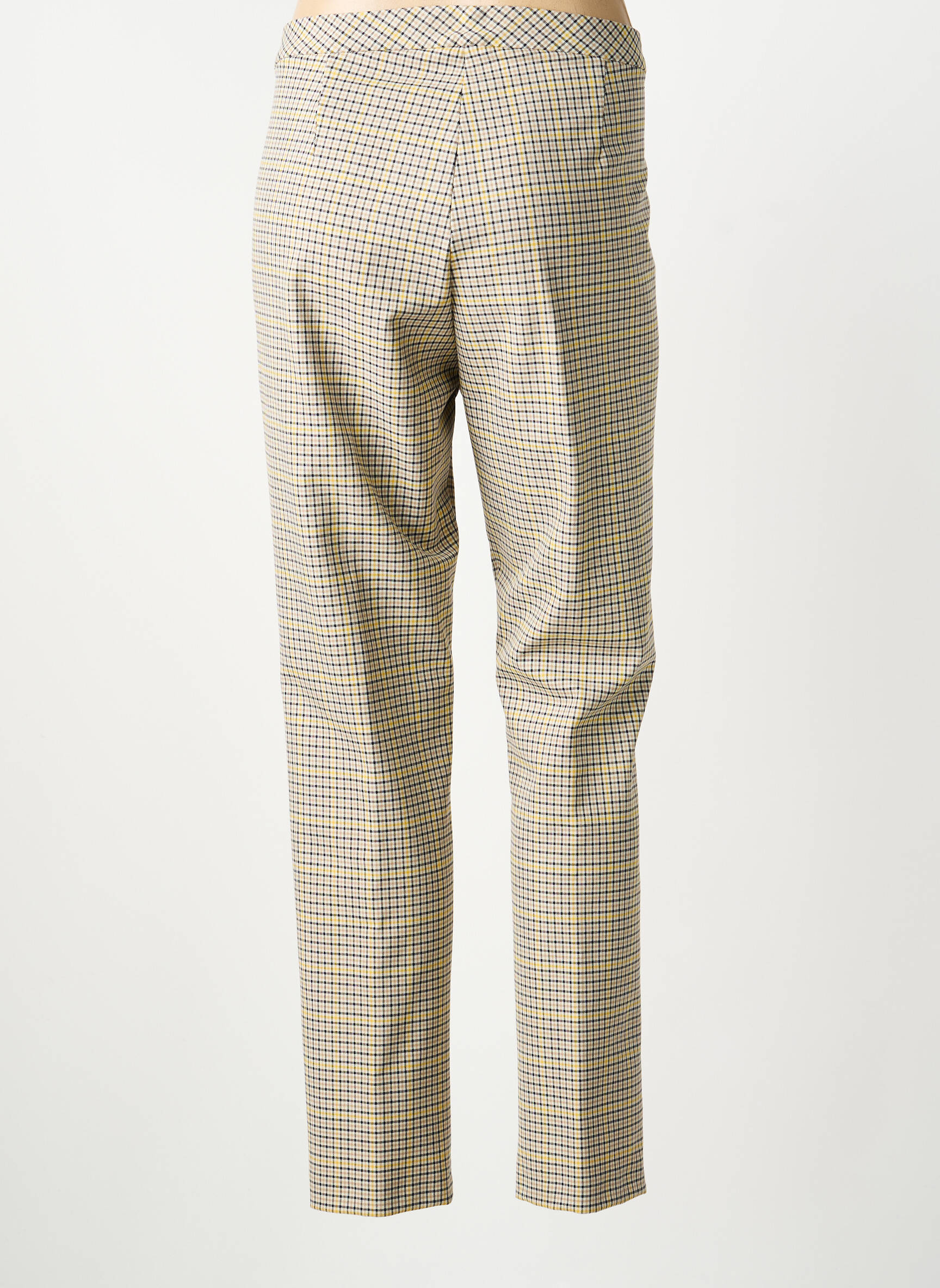 Pantalon droit stretch taille normale beige BETTY BARCLAY femme