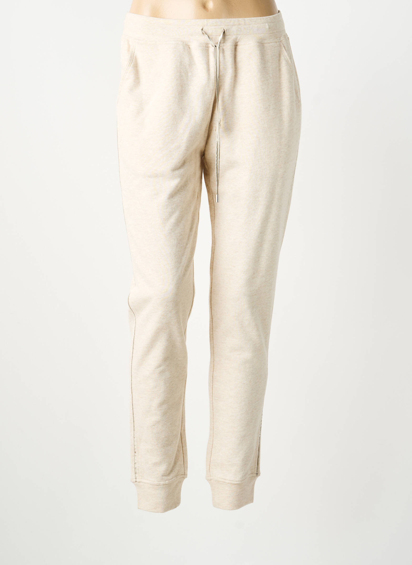 Jogging poches taille normale beige ANANKE femme