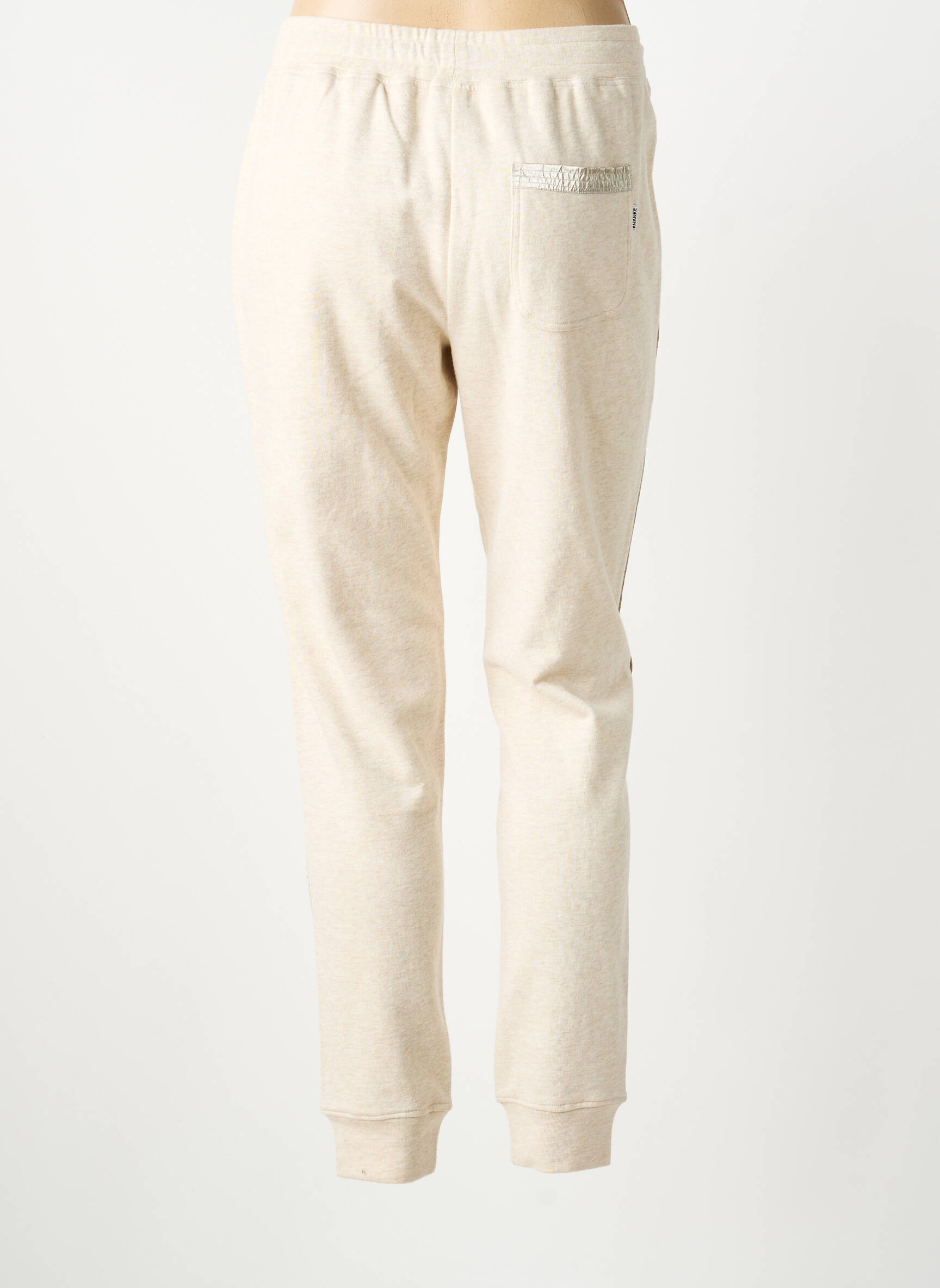 Jogging poches taille normale beige ANANKE femme