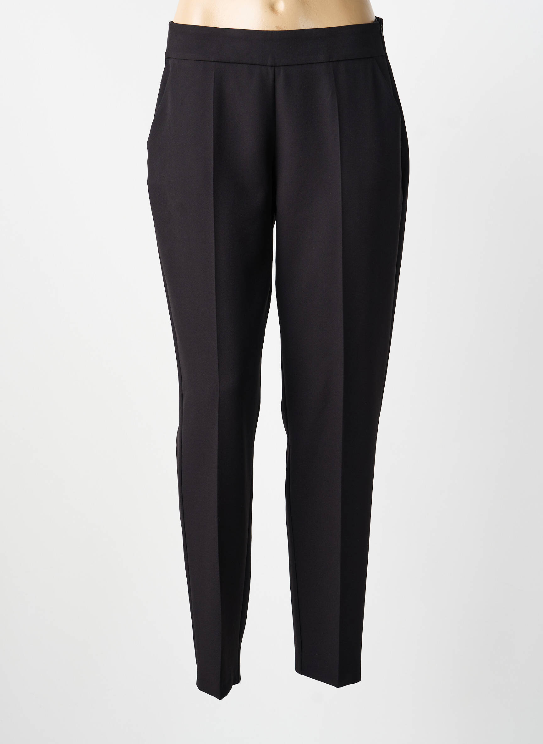 Pantalon slim taille élastique taille normale noir GREGORY PAT femme