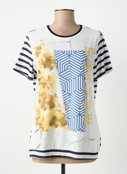 T-shirt blanc GUY DUBOUIS femme