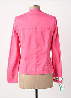 Veste casual col chemisier rose MERI & ESCA femme