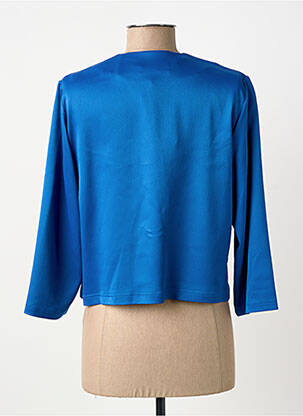 Veste casual coupe droite bleu GREGORY PAT femme
