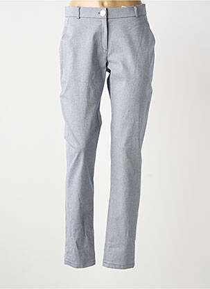Pantalon droit stretch taille normale bleu MERI & ESCA femme
