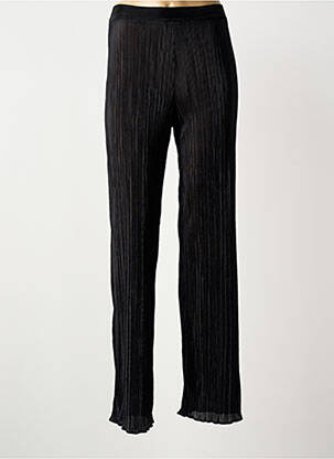 Pantalon droit taille normale taille normale noir GREGORY PAT femme