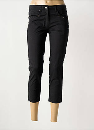 Pantacourt stretch taille normale noir MADO ET LES AUTRES femme