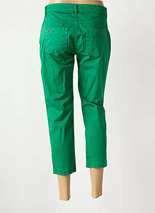 Pantacourt stretch taille normale vert MADO ET LES AUTRES femme