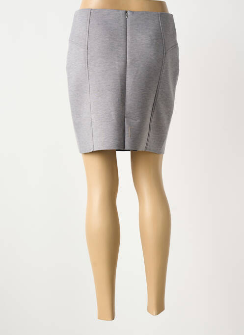 Jupe courte gris GUY DUBOUIS femme