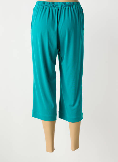 Pantacourt stretch taille normale bleu GREGORY PAT femme