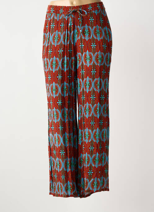 Pantalon large rouge L'ATELIER D'ANNA femme