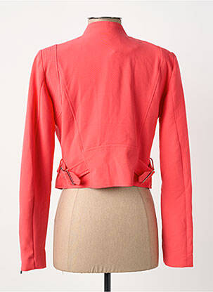 Veste casual col rond rose MORGAN femme