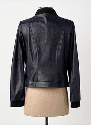 Blouson effet matière satinée noir MERI & ESCA femme