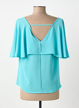 Top manches courtes manches courtes bleu GUY DUBOUIS femme