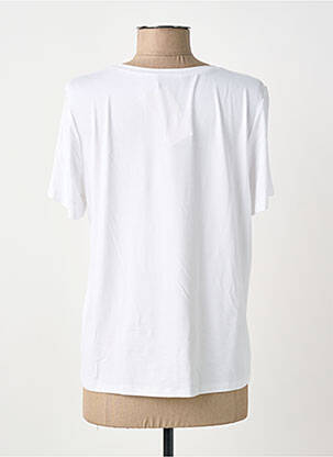 T-shirt sérigraphie manches courtes blanc MADO ET LES AUTRES femme