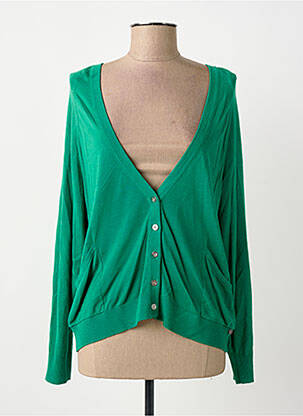 Gilet manches longues vert MADO ET LES AUTRES femme