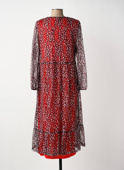 Robe longue rouge GUY DUBOUIS femme